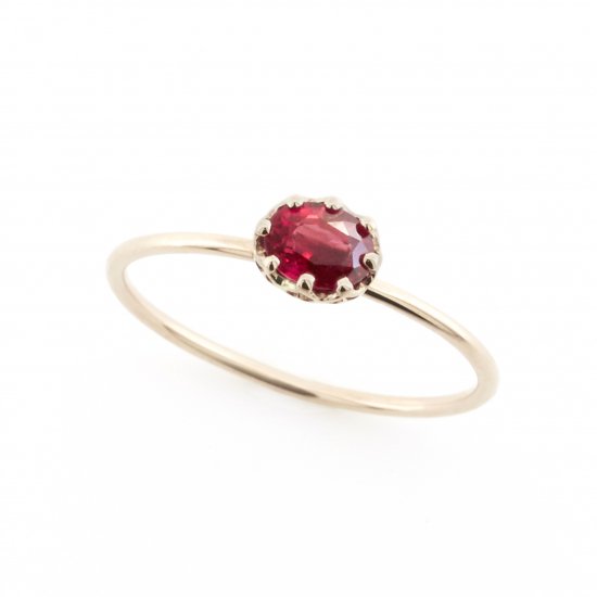 float ring Ruby / 1611-030