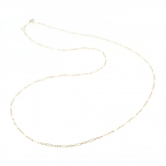 oblong necklace (long) / 1706-008