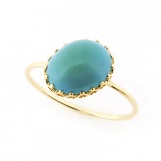 float ring Turquoise / 1707-004