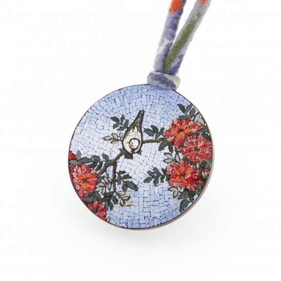 Hokusai Flowers / necklace / S1801-003