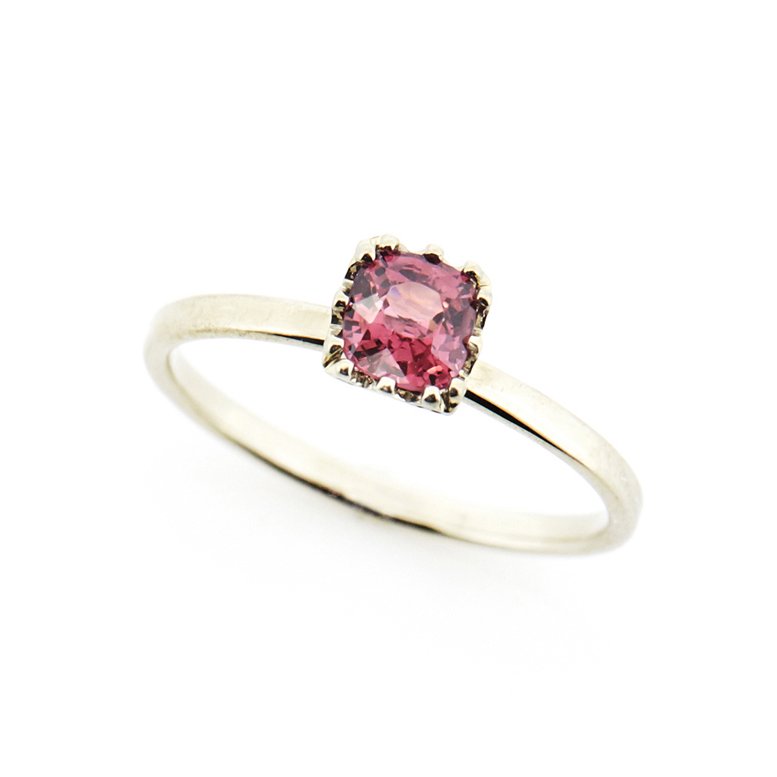float flat ring pink Spinel/ 1904-011