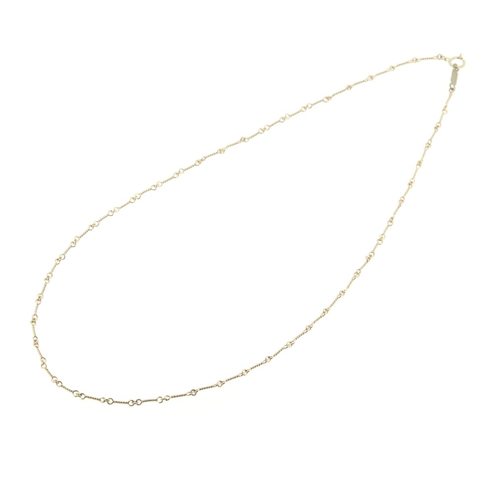 Order twist CWG chain necklace