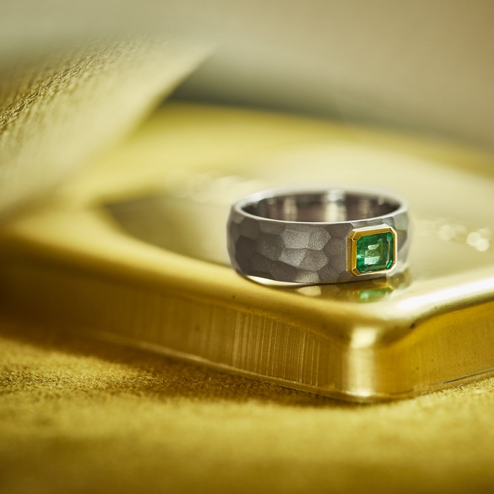 cut ring Emerald / 2103-013