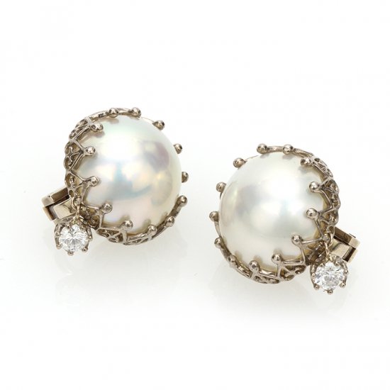 Mabe Pearl Earrinｇ/1303-001