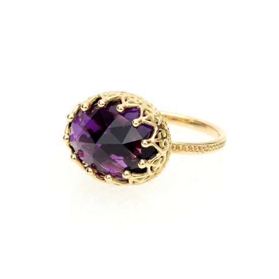 Jewel Ring Amethyst/1211-003