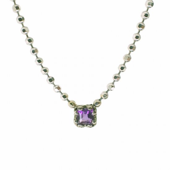 float necklace Amethyst / 1402-006