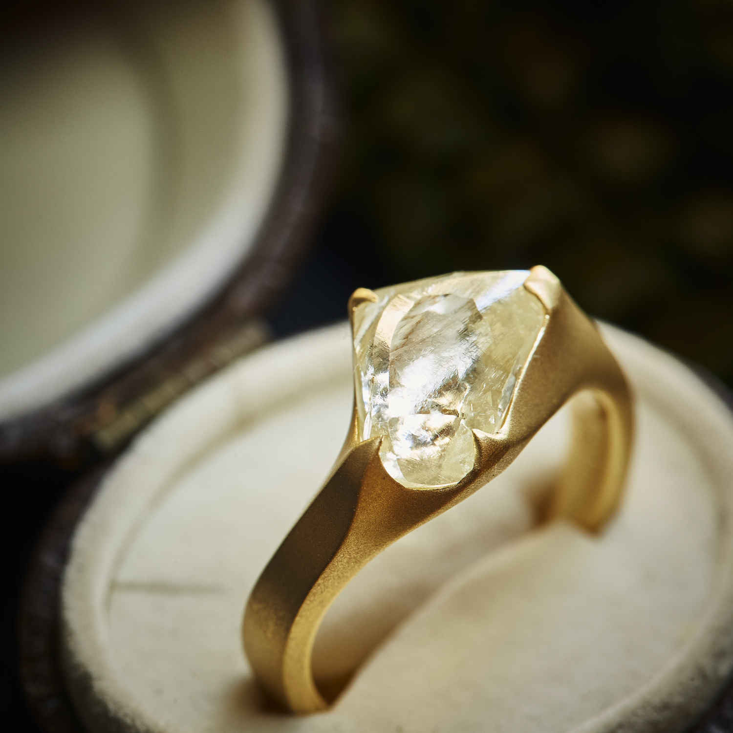 rough diamond ring (makable) / 2310-005