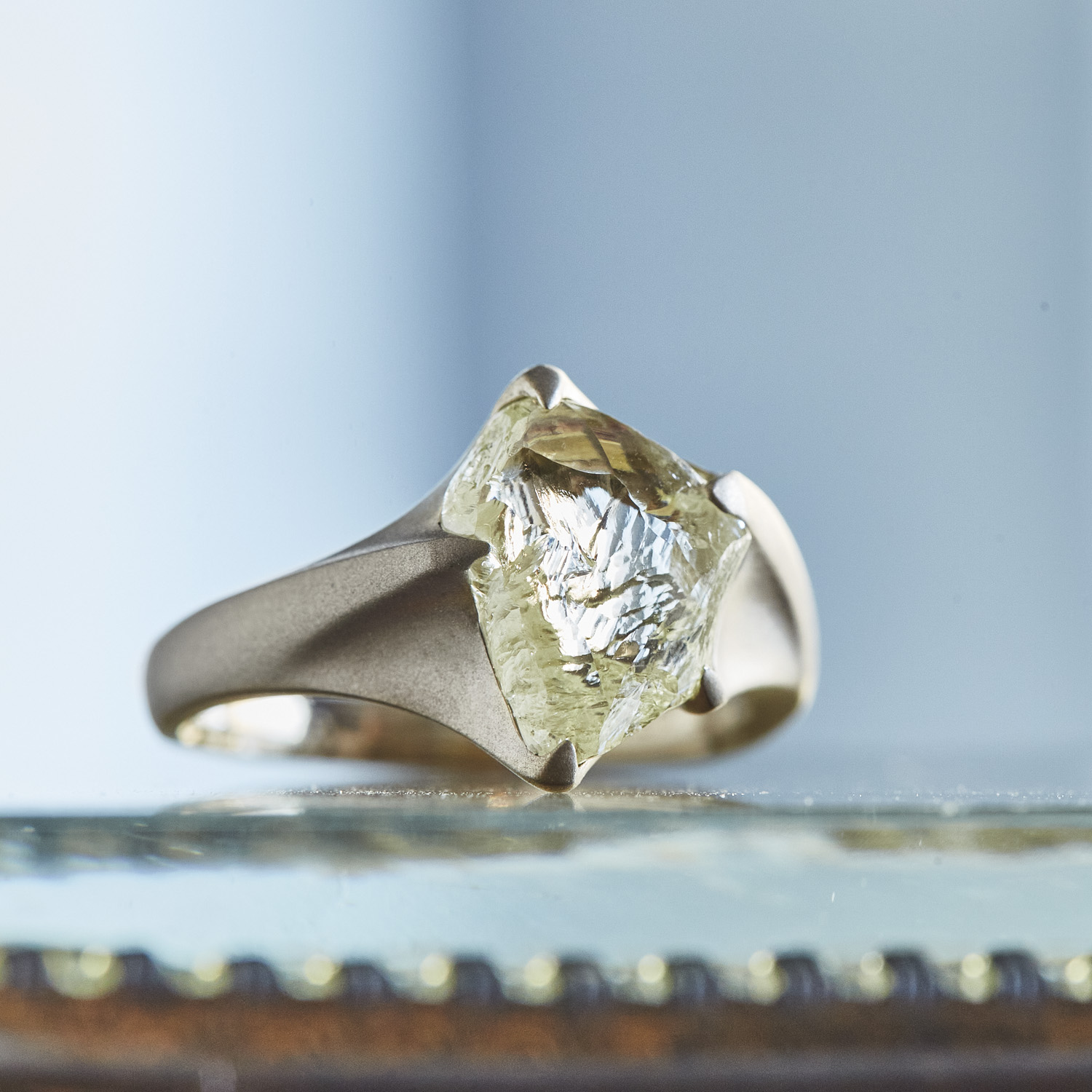 rough diamond ring (makable) / 2310-032