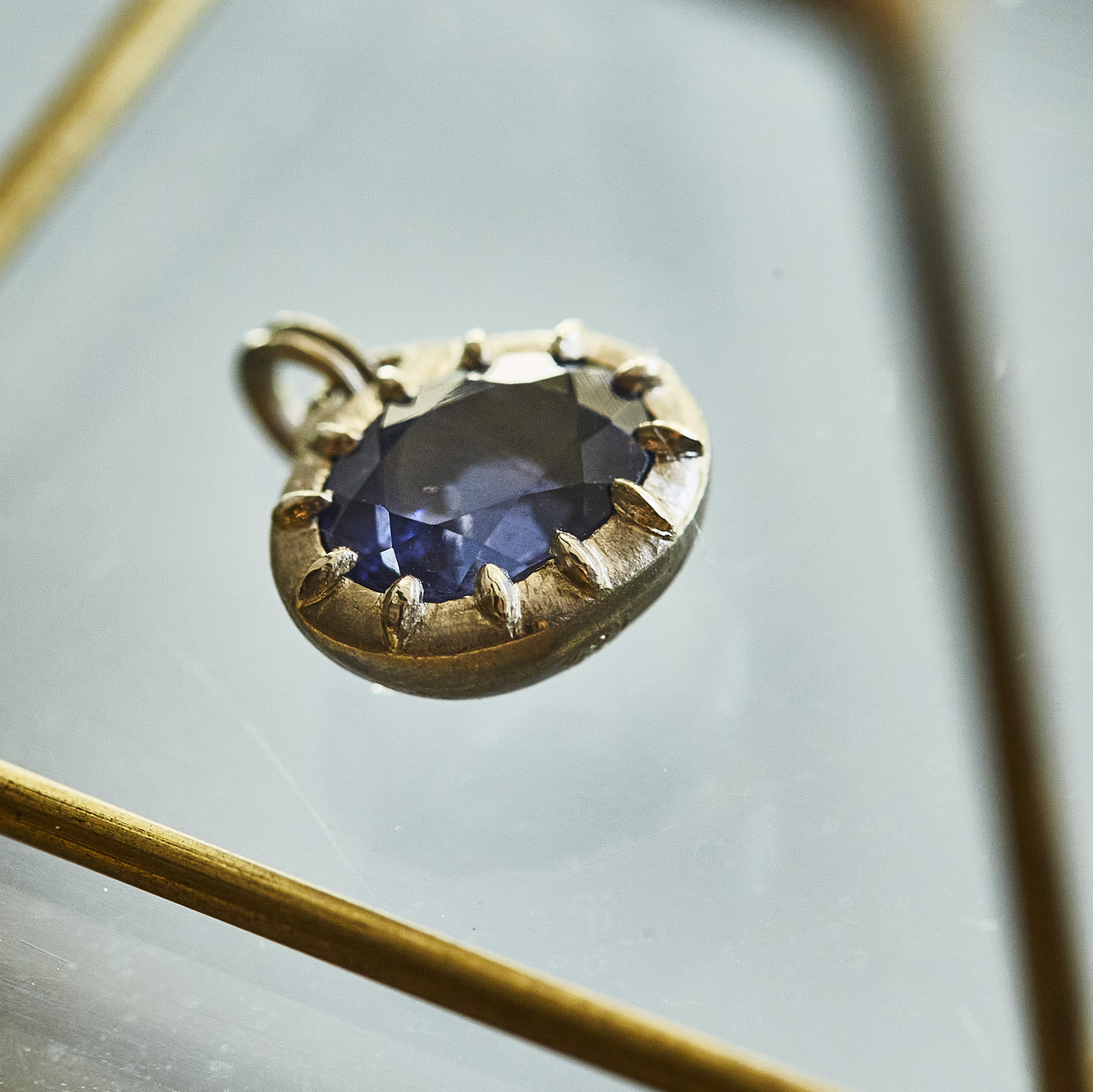 Stones Iolite / K18WG