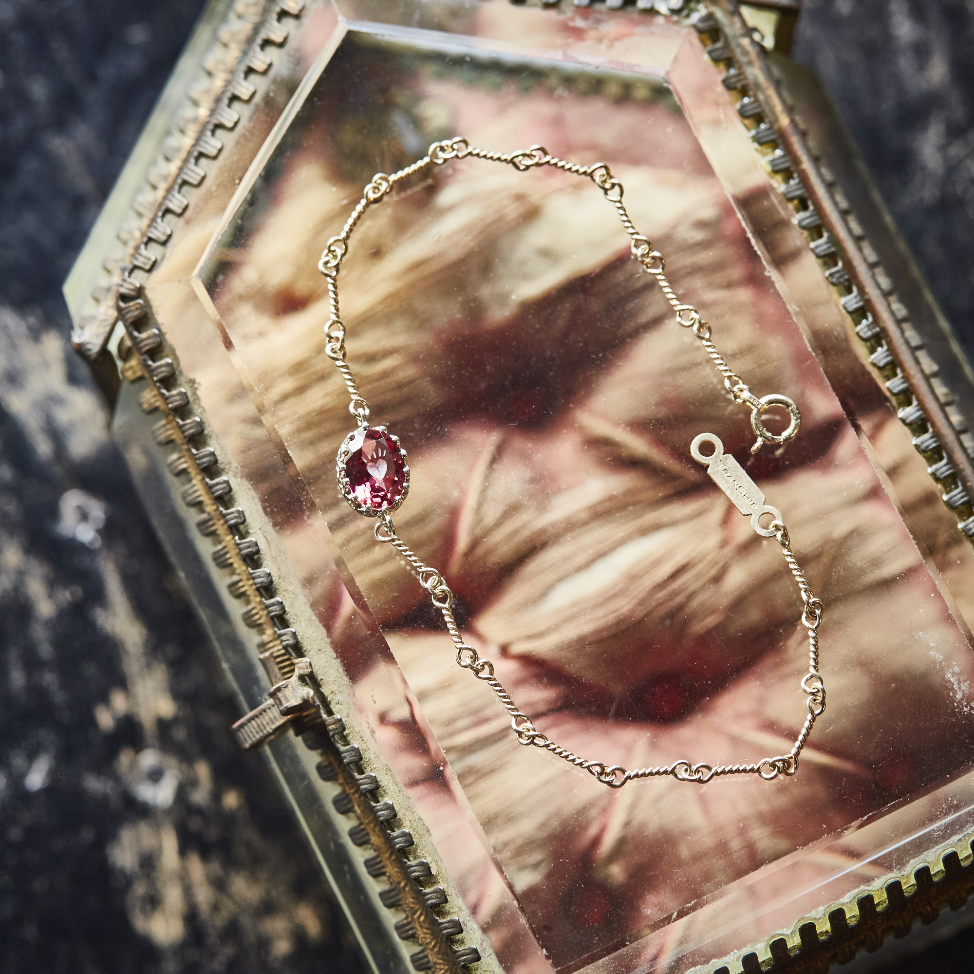 float bracelet Garnet / 2506-009