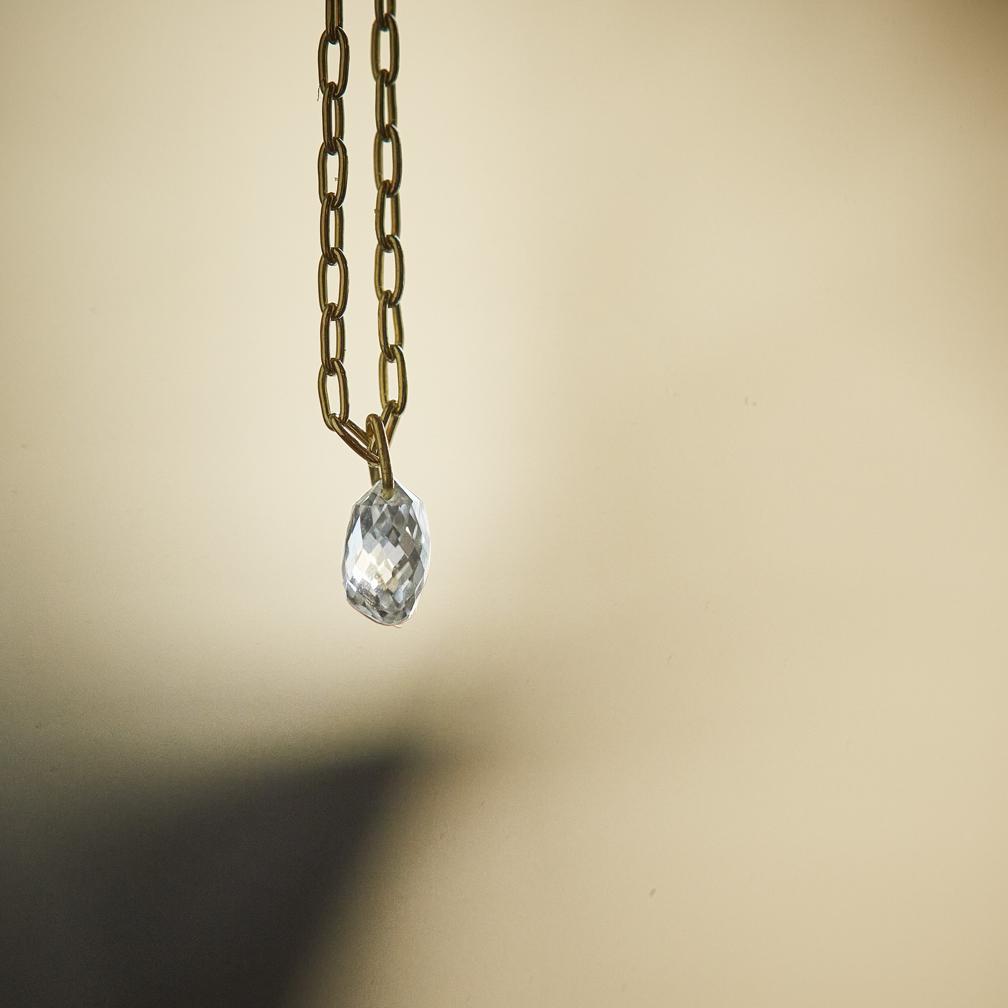 skin diamond necklace / 2506-014