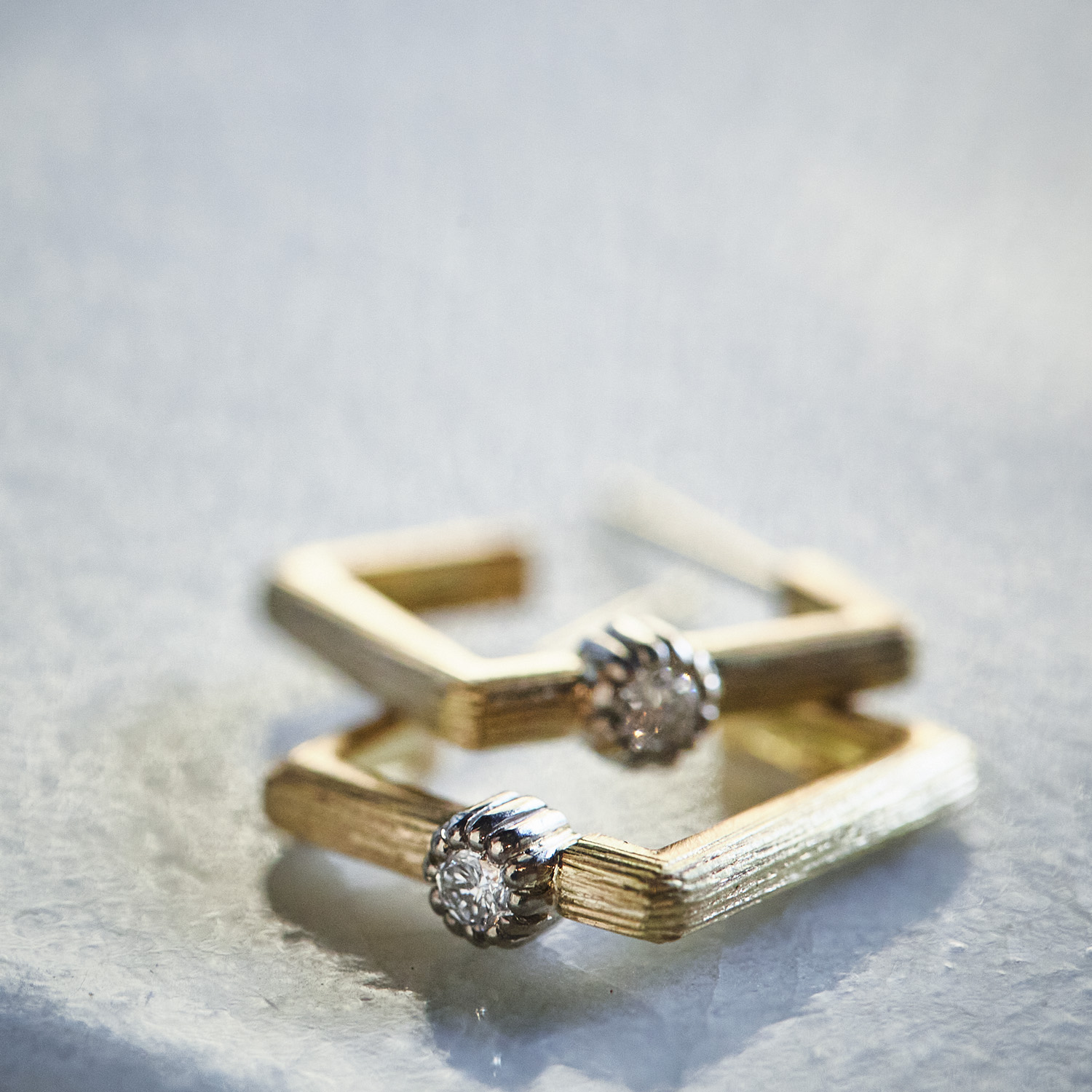 cannelé de Diamond cool pierce / square / 2512-012