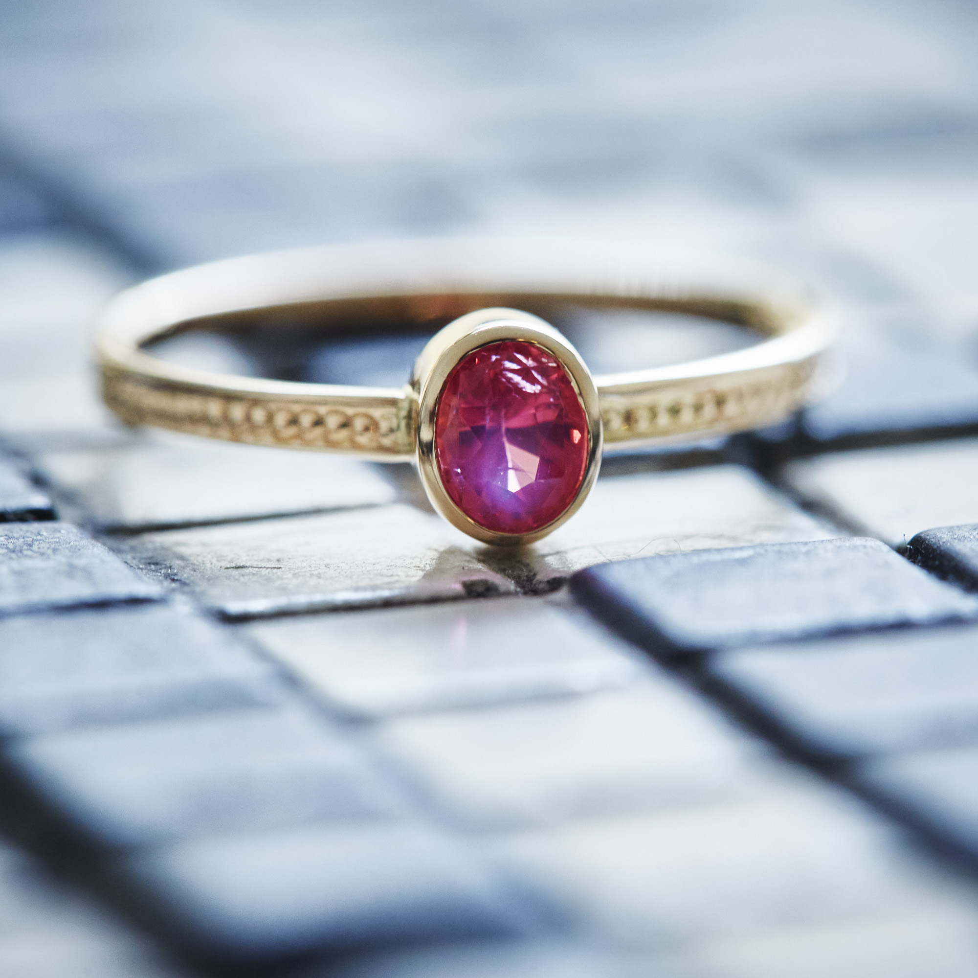 mill ring with MahengeSpinel / 2603-029