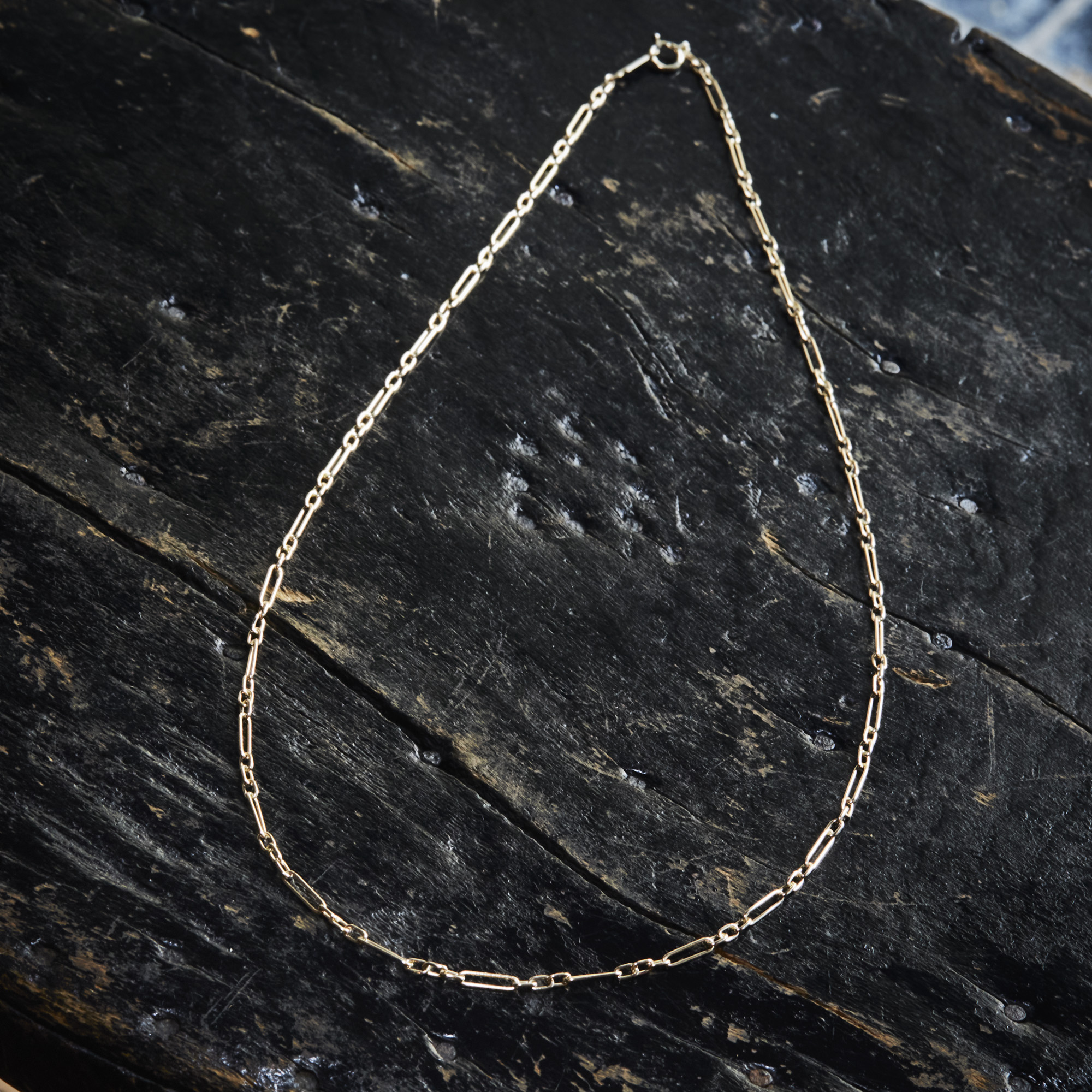 oblong necklace / 2605-006
