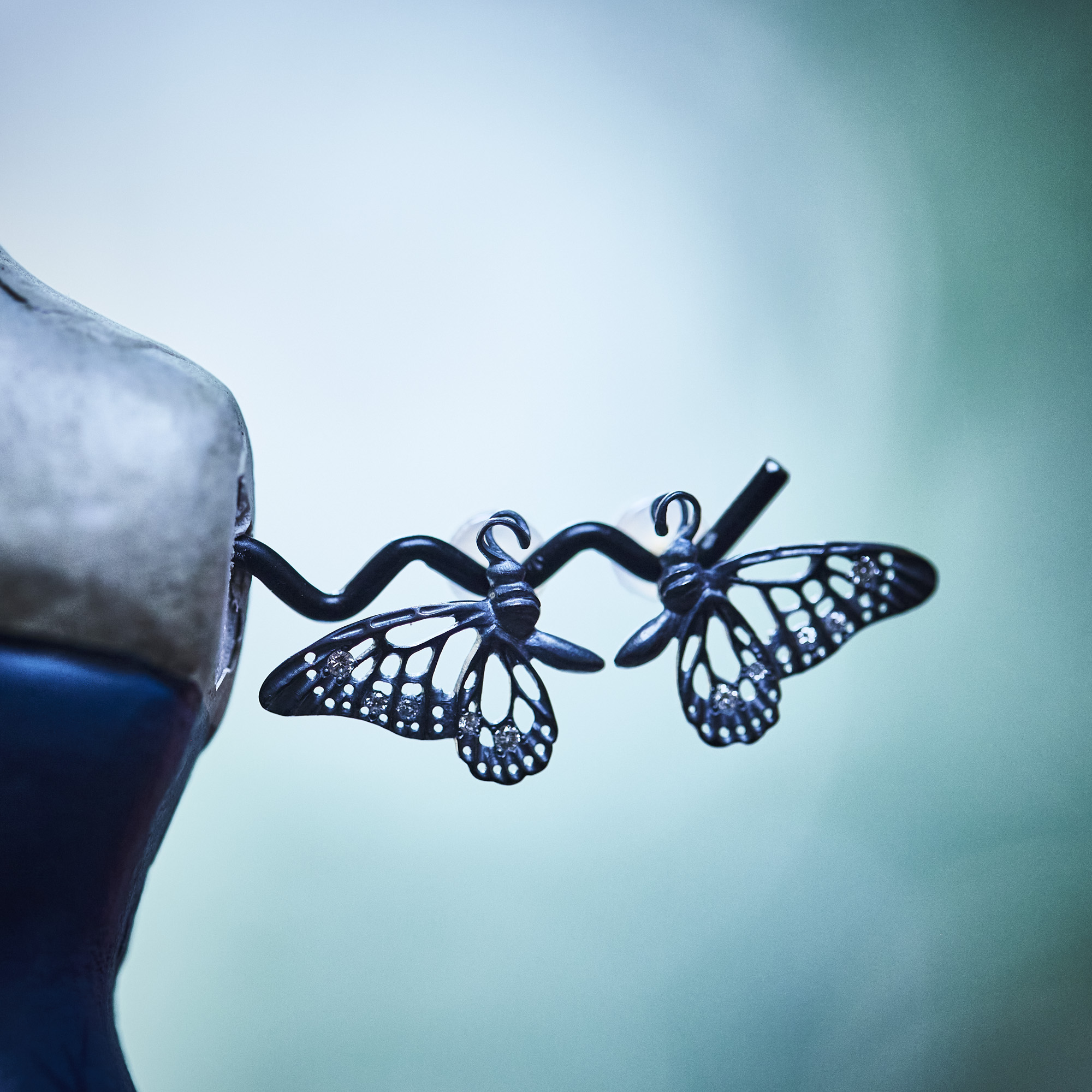 butterfly pierce (studs) / 2606-009