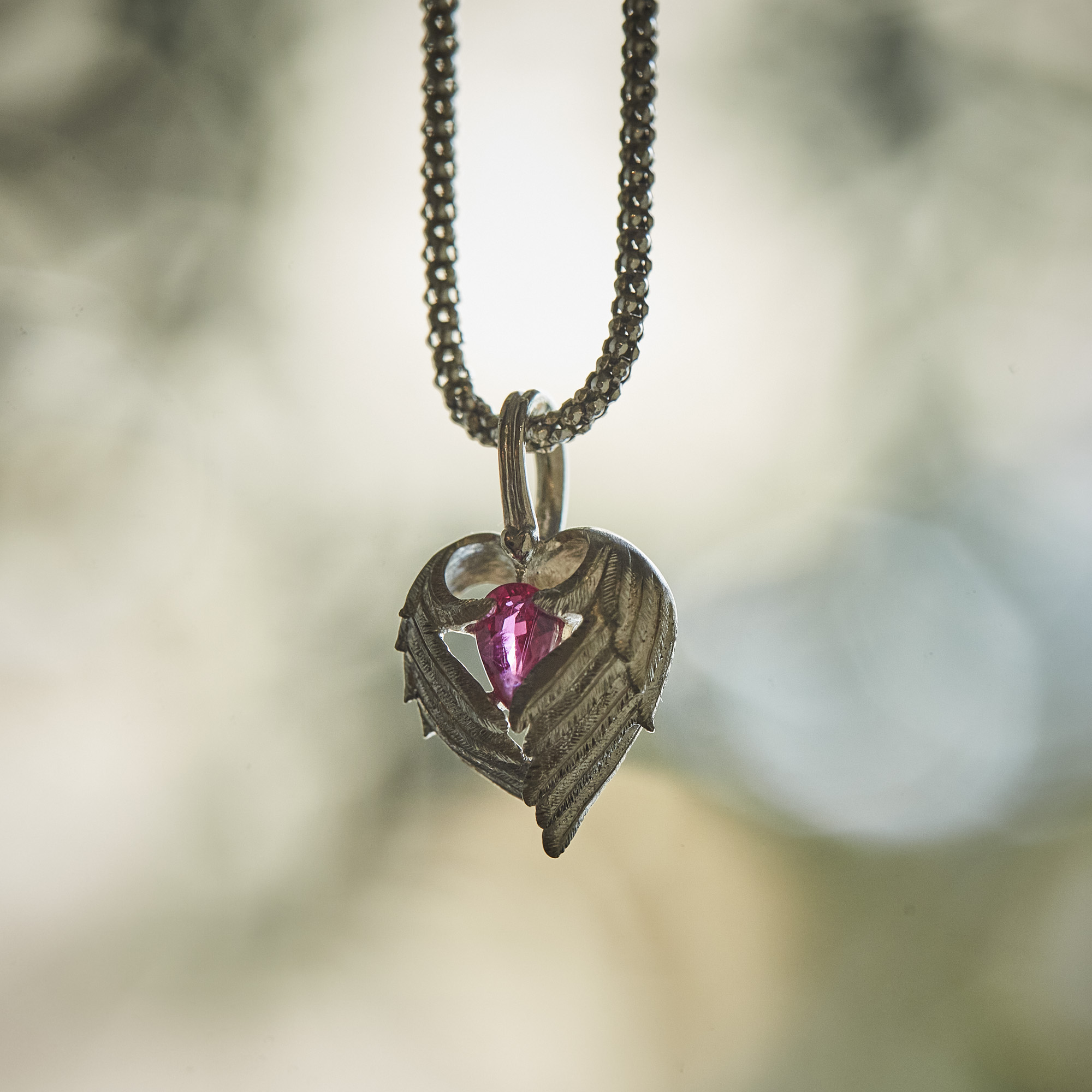 heart and feather / 2606-010